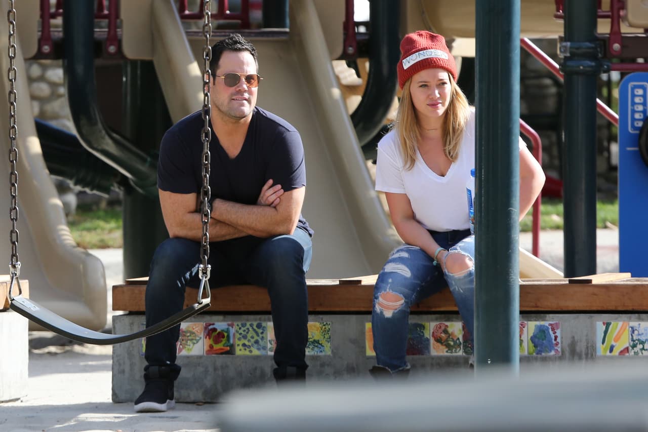 Hoy en día la expareja se lleva de maravilla y disfrutan de cuidar a su hijo.