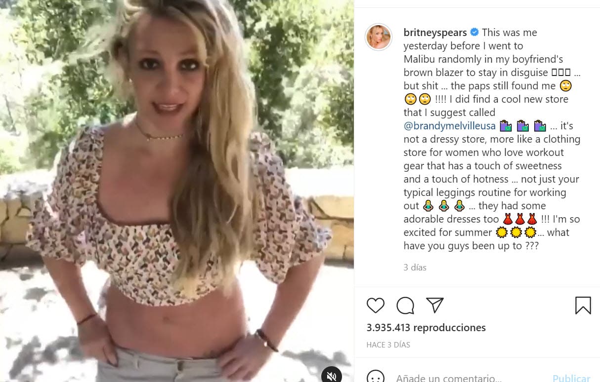 "Sí,
<b><a href="https://www.instagram.com/p/CNvoZT-gzhR/" target="_blank"> estoy totalmente bien</a></b>. Estoy muy feliz, tengo una hermosa casa, hermosos hijos", dijo el 17 de abril. "Me estoy tomando un descanso en este momento porque me estoy divirtiendo".