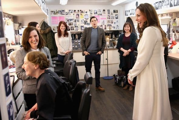 Llegó el momento de conocer el área de peinado y maquillaje.