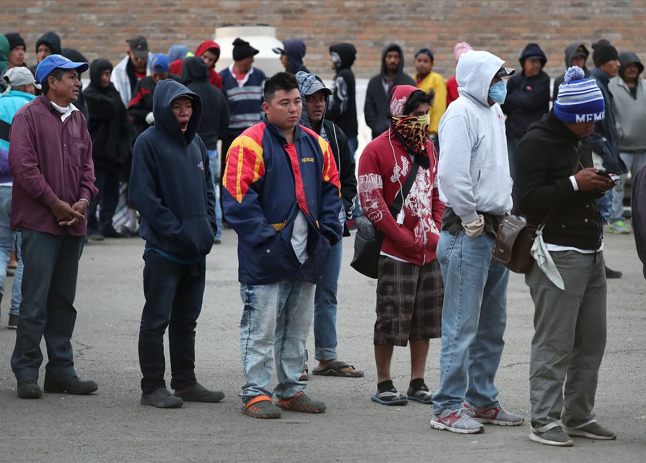 Migrantes centroamericanos llegan a un refugio en la ciudad mexicana de Piedras Negras, para pedir asilo en Estados Unidos. (Archivo).