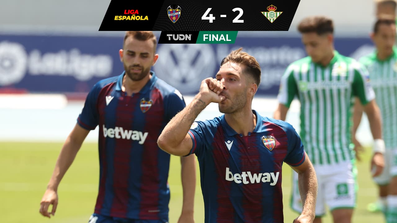 ¡Con pie y medio fuera de Europa! Betis cae ante Levante