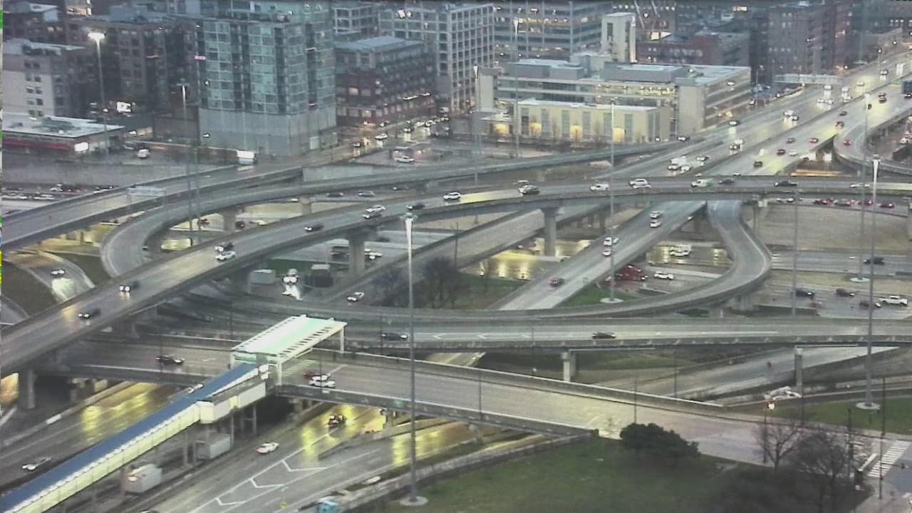 Inauguran el distribuidor vial Jane Byrne tras casi 9 años de obras y más de $800 millones