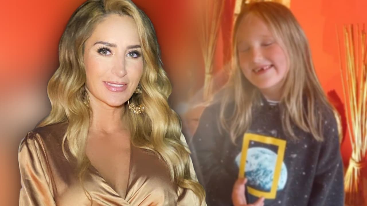 Geraldine Bazán queda impactada con la forma en que su hija Miranda se “arranca” los dientes