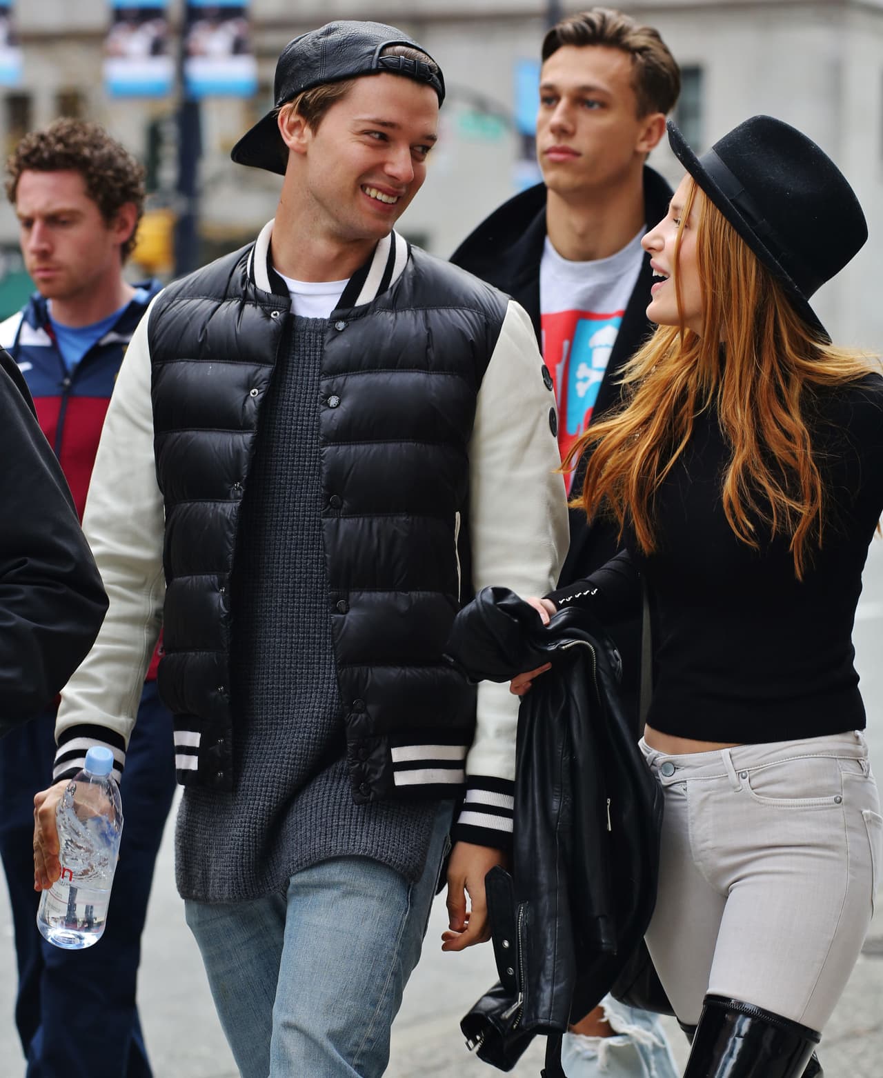 Como se puede apreciar en las imágenes, los actores la pasaron de maravilla.