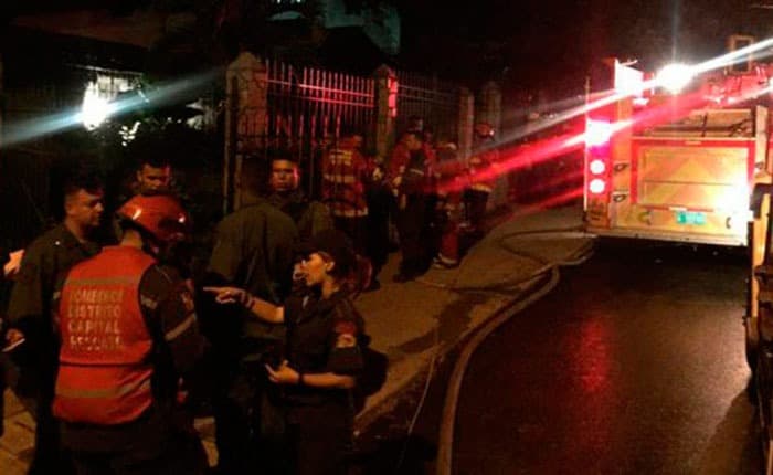 17 personas muertas tras una explosión de artefacto en una fiesta en Caracas