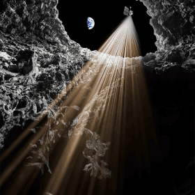 El relevante hallazgo de una misteriosa cueva en la Luna que podría refugiar a humanos en futuras misiones espaciales