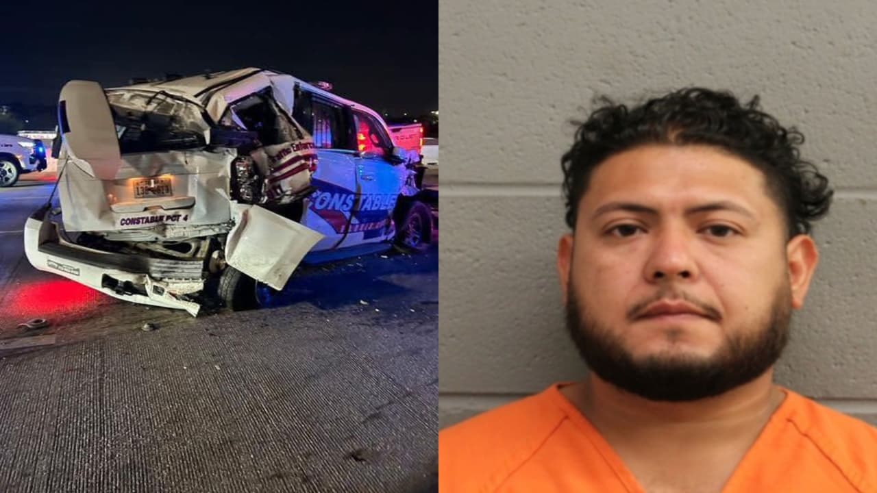 Dos agentes del condado Harris son atropellados por un conductor en presunto estado de ebriedad 