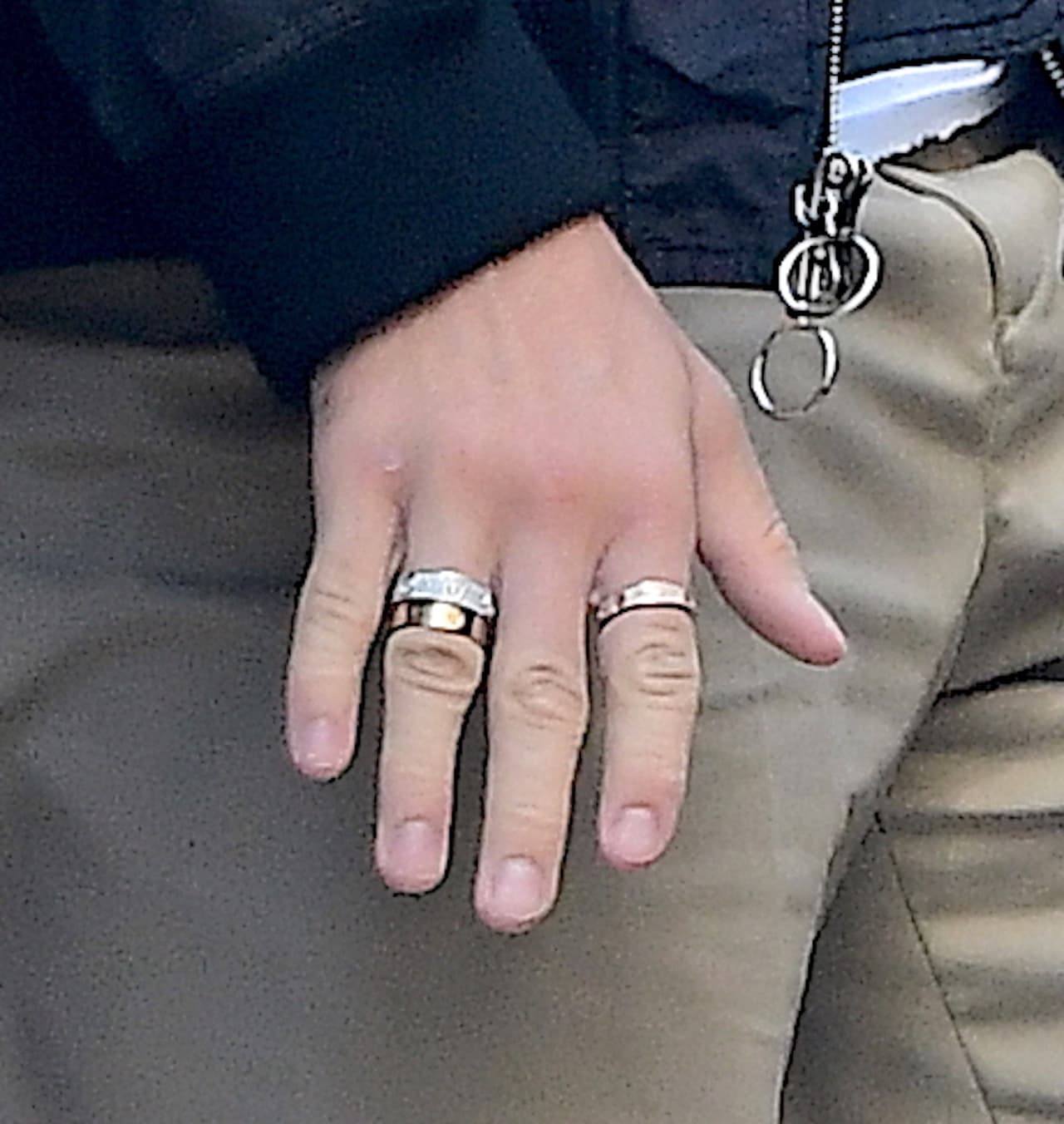 Los anillos Cartier de Justin Bieber.
