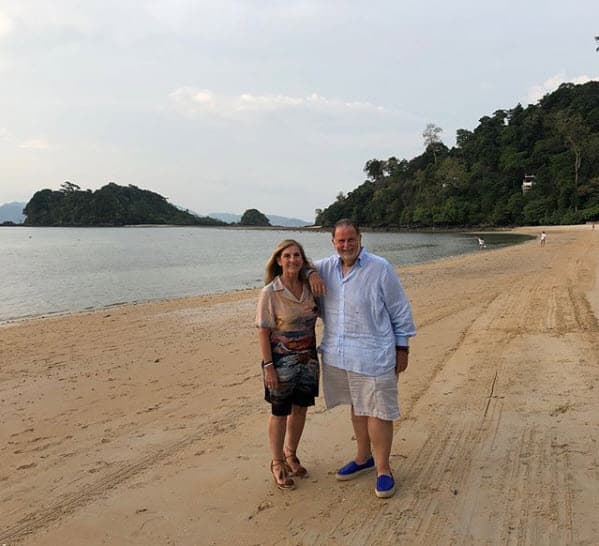 Pero ahora, el Gordo y su esposa Mily han tenido tiempo para estar como pareja.