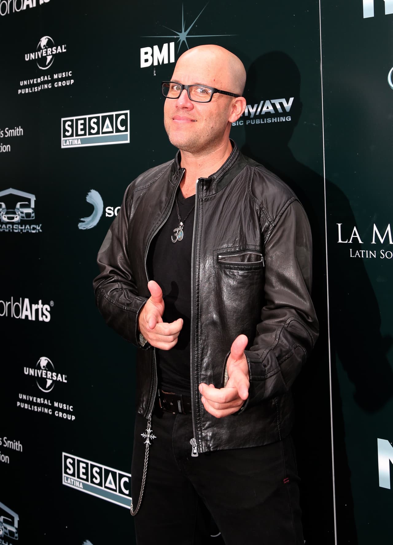 Gian Marco también formó parte de la lluvia de estrellas que acudieron al homenaje para los compositores que han hecho las canciones latinas más exitosas entre nuestra comunidad hispana.