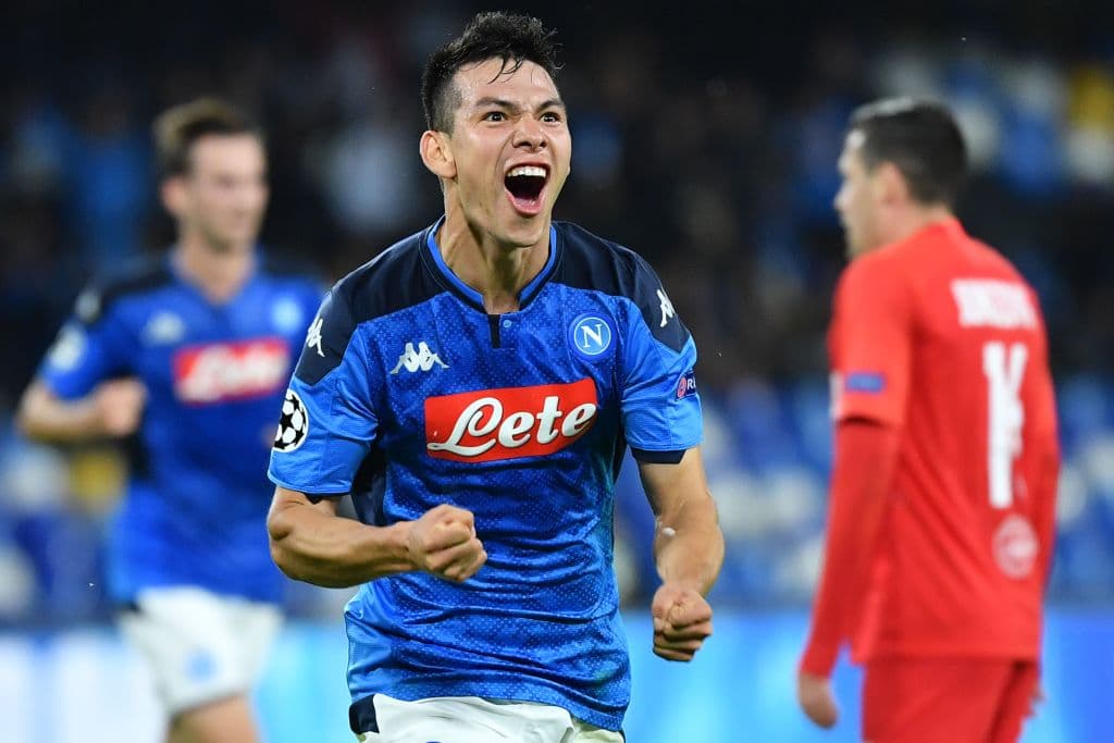 En su debut con el Napoli, el Chuky logró anotar en la derrota 4-3 frente a la Juventus de Cristiano Ronaldo.