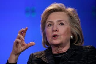 La ex Secretaria de Estado de Estados Unidos, Hillarry Clinton.