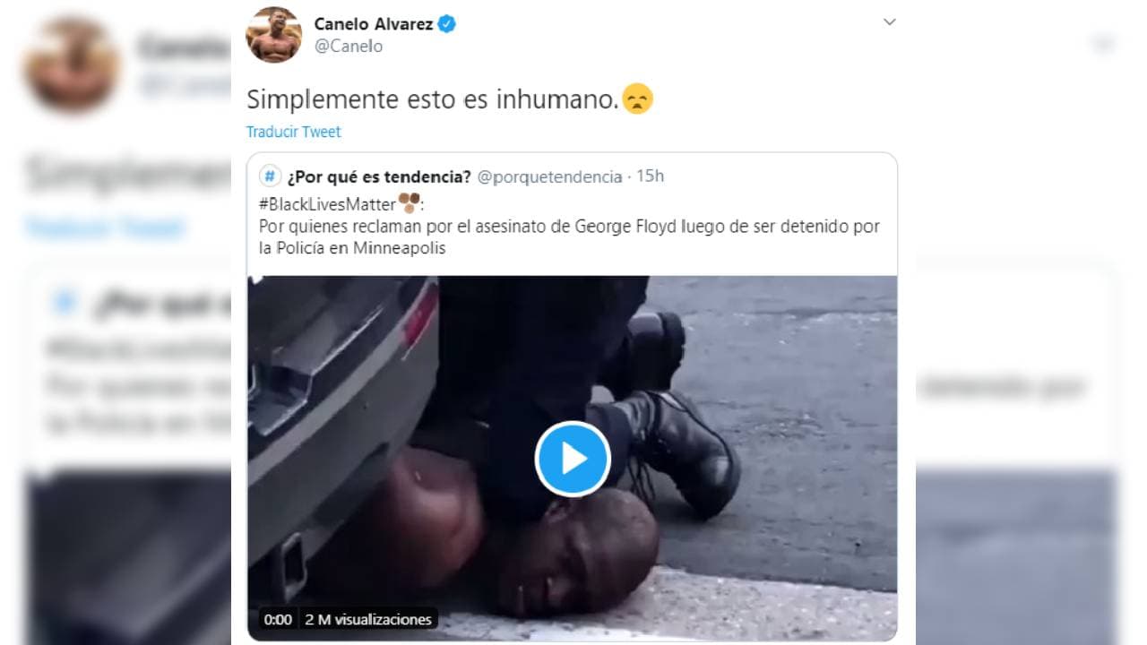 Gorge Floyd fue detenido por intentar pagar con un billete falso de veinte dólares. Falleció en un hospital minutos después de su aprehensión.