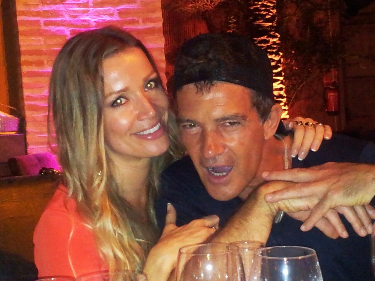 Estos tortolitos resultaron muy fiesteros.