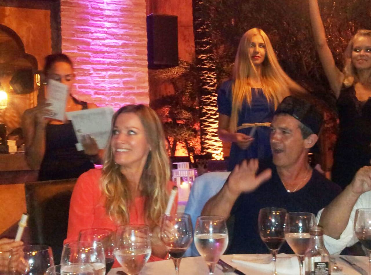 Semanas atrás, para celebrar el cumpleaños de Nicole el actor le organizó una fiesta sorpresa.