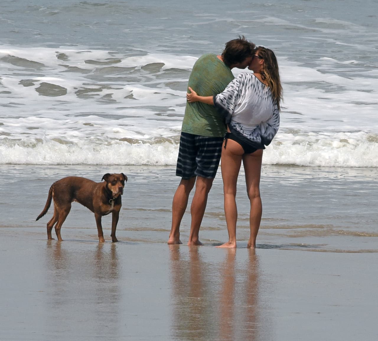 Nos encanta ver a este par así de enamorados.