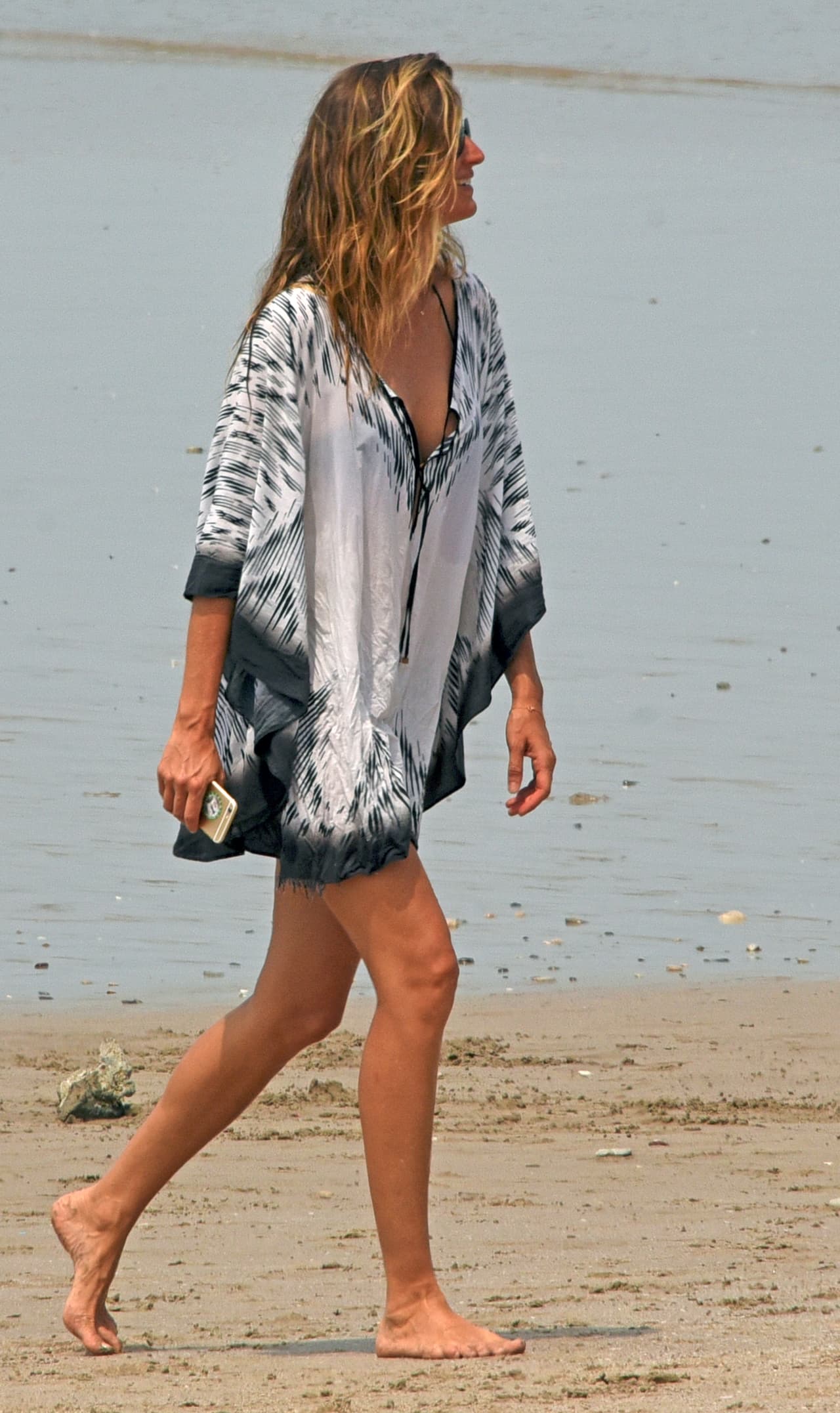 Gisele no nos deslumbró con sus curvas.