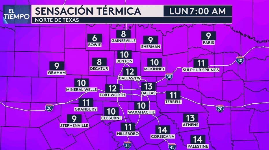 Estas temperaturas extremadamente bajas pueden 
<b>ser peligrosas y provocar hipotermia</b>.