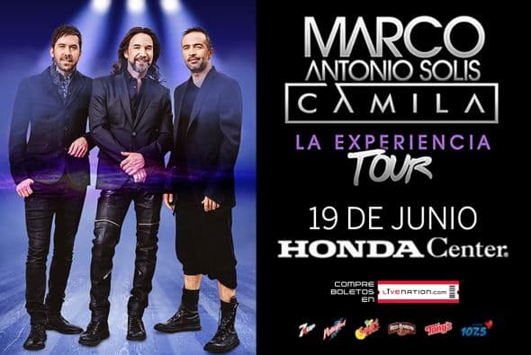 7UP y Red Barron Te Llevan al concierto de Marco Antonio Solis y Camila.