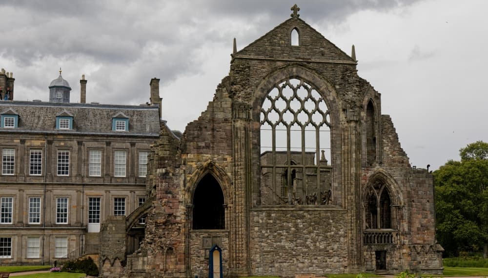Abadía de Holyrood, en Edimburgo, Escocia