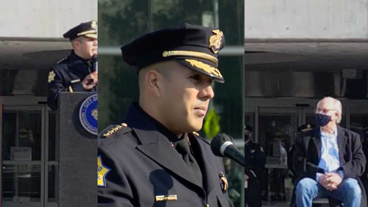 “Me siento orgulloso siendo hispano”: asume nuevo jefe de la Policía de Fresno 