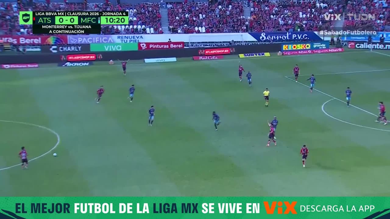 ¡Gool del Atlas! Djurdjevic la manda al fondo de las redes de Mazatlán