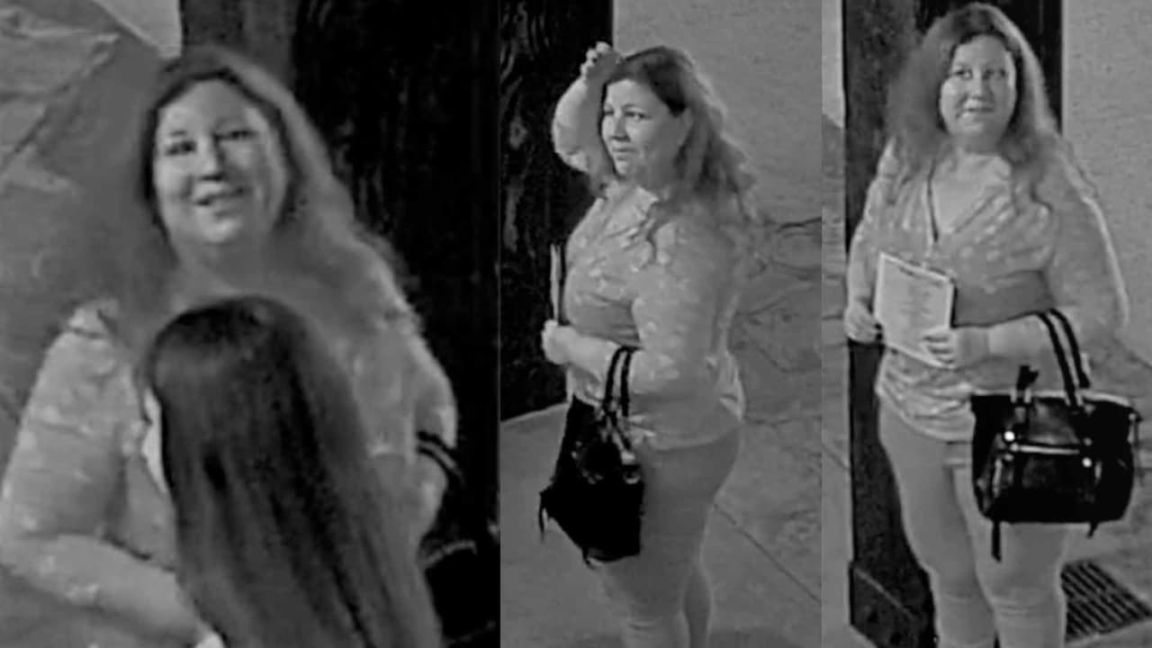 “No permitamos que arruine el día especial de nadie más y llevemos a esta ladrona ante la justicia”, indica la policía en su página de Facebook.