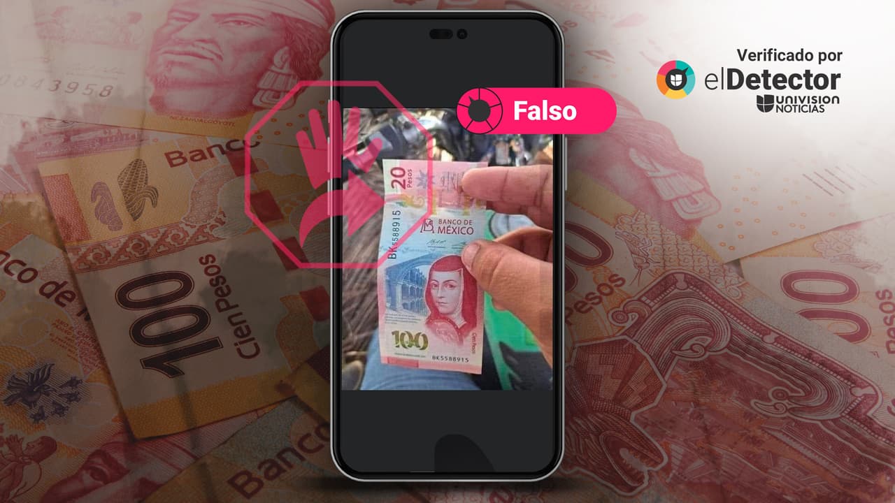 Este no es el “nuevo” billete de 120 pesos mexicanos, como dicen en redes sociales