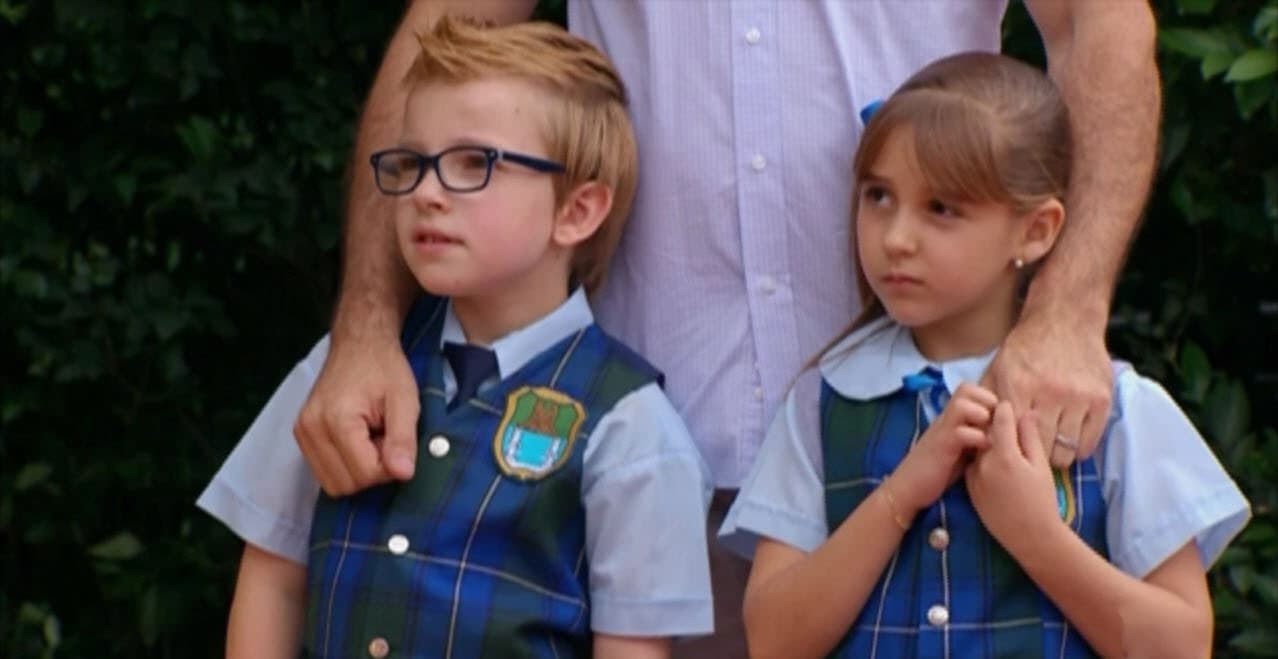 También la vimos actuar en 'Lo que la vida me robó', donde trabajó con Oscar Daniel Duarte. Este pequeñín interpretó al hijo de Sebastián Rulli.