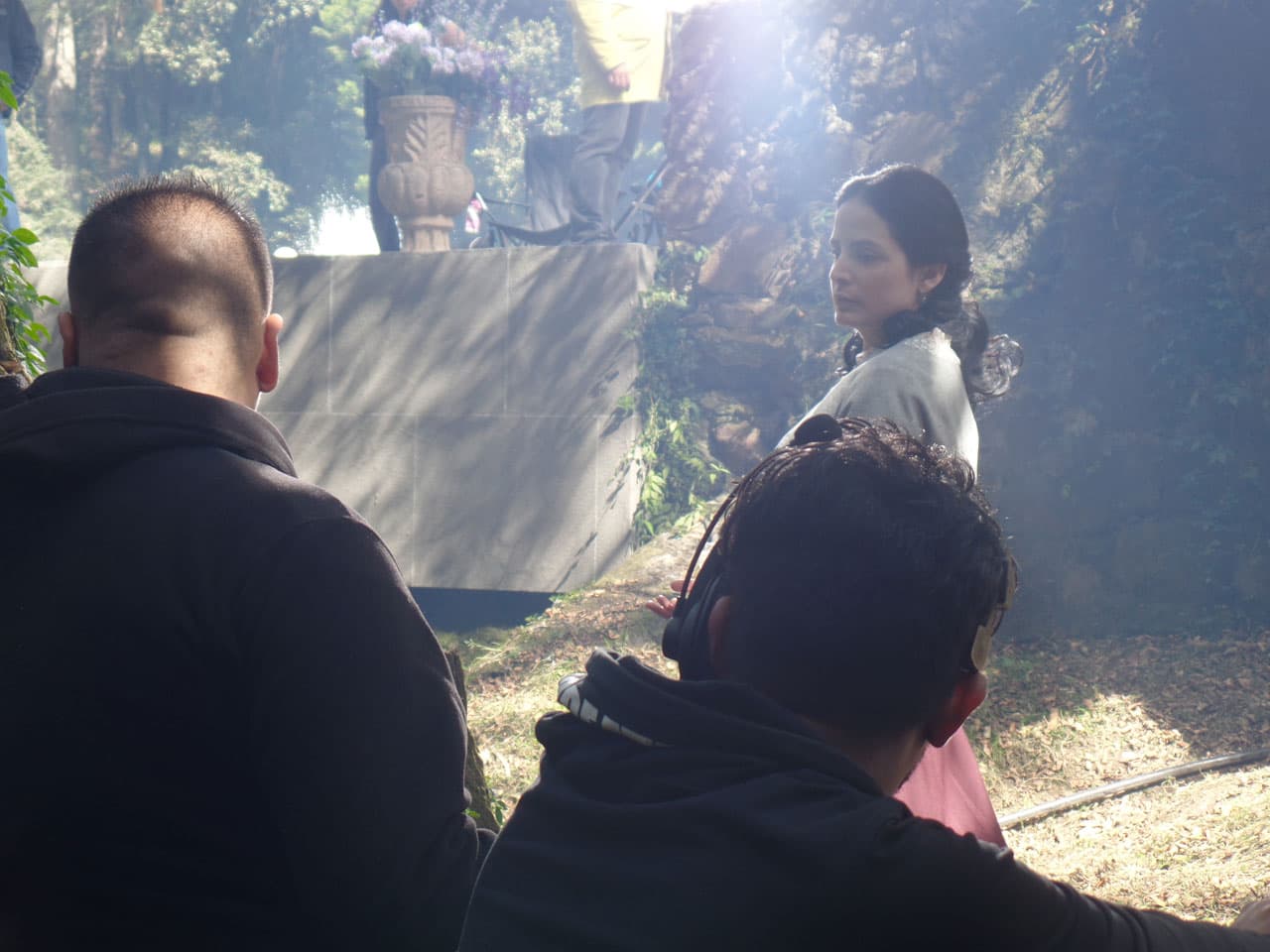 Todos guardaban silencio en la locación.