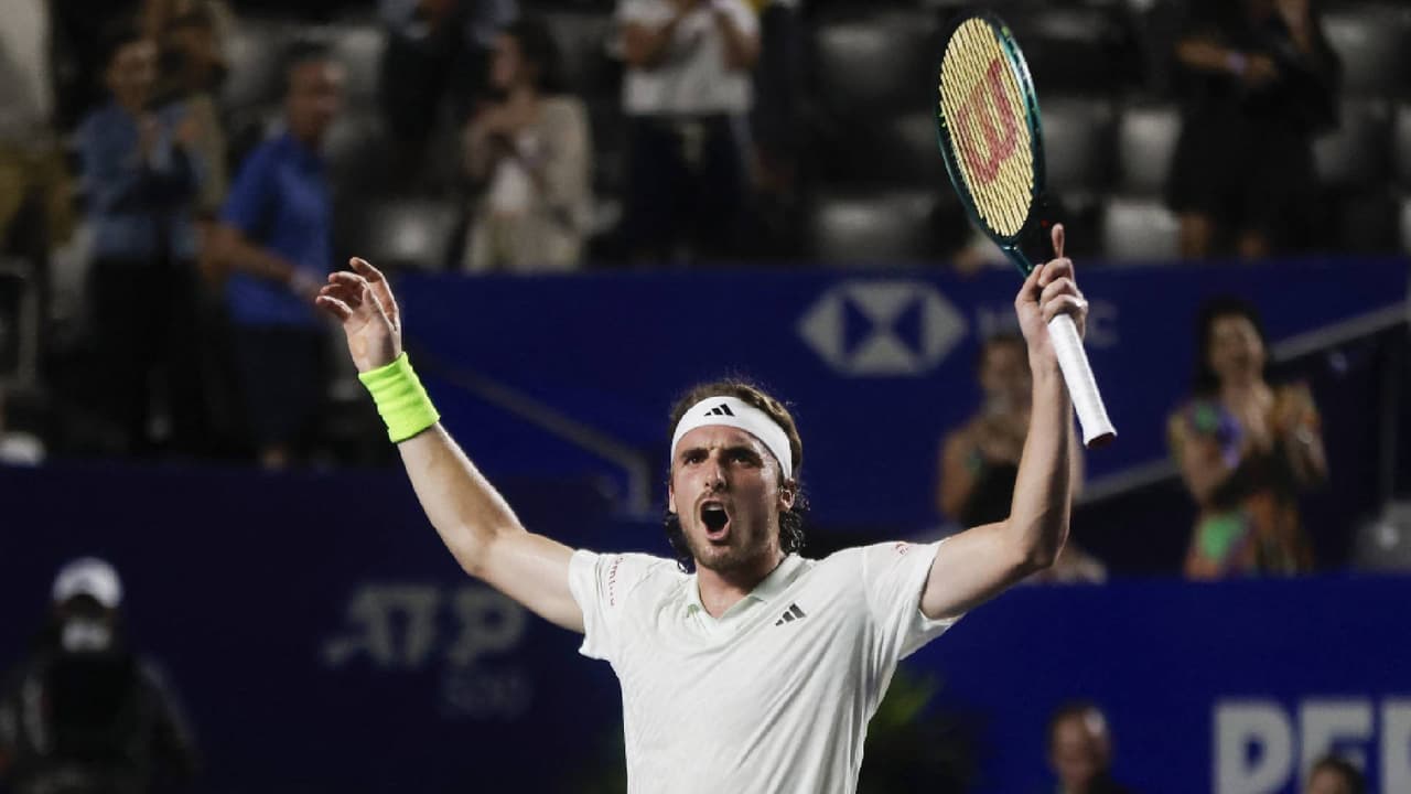 Tsitsipas donará a Acapulco mil dólares por cada ace en el Abierto Mexicano