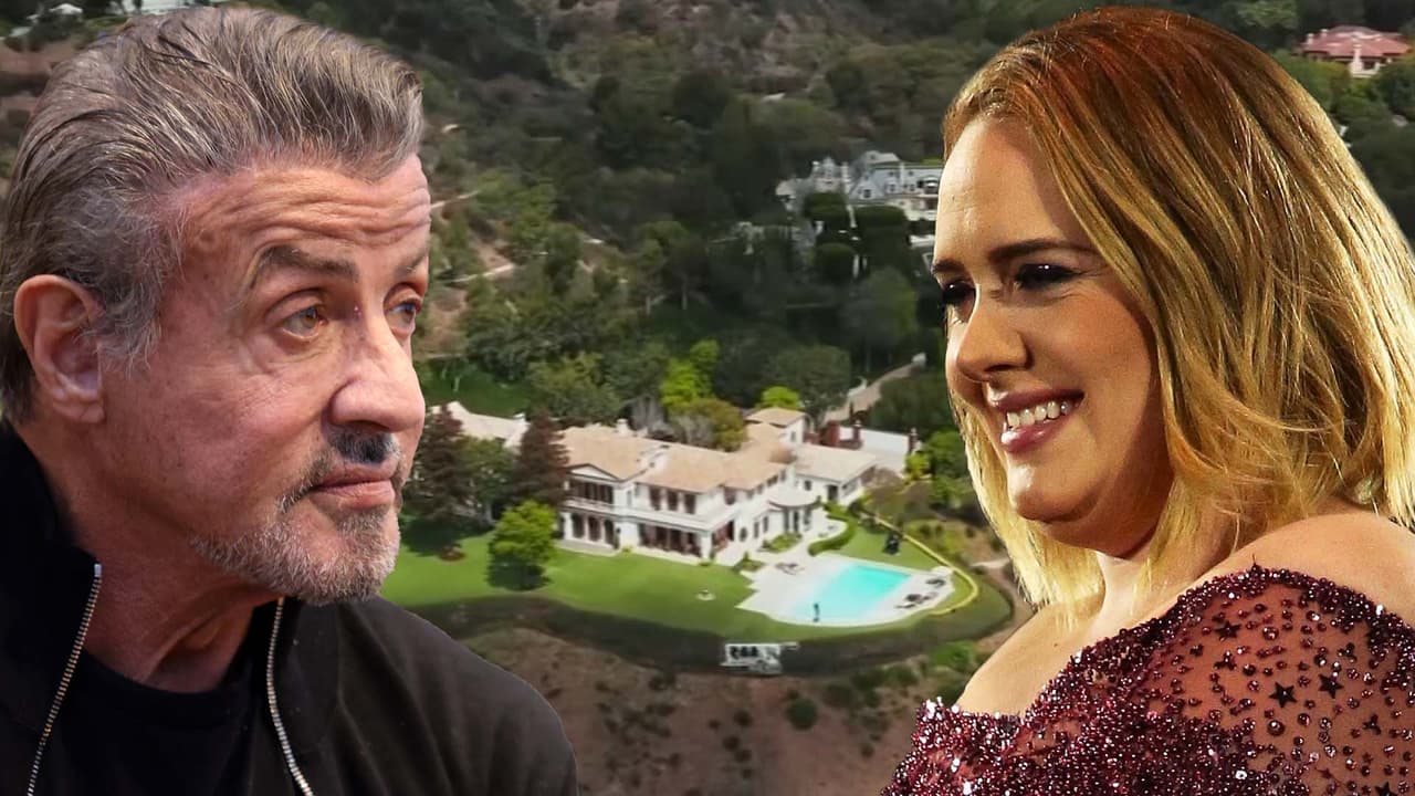 Con esculturas de Botero, seis recámaras y nueve baños, así es la casa que Adele compró a Stallone