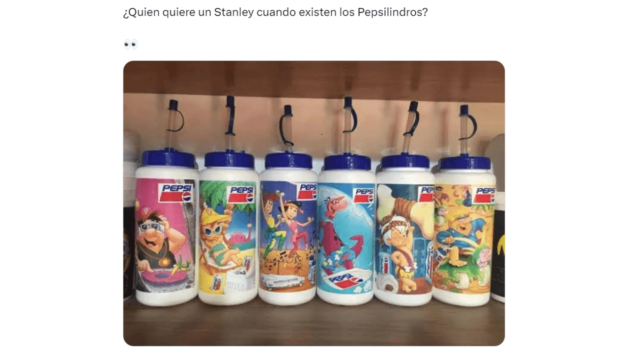 Internautas mexicanos presumen sus vasos ‘superiores’ a los Stanley