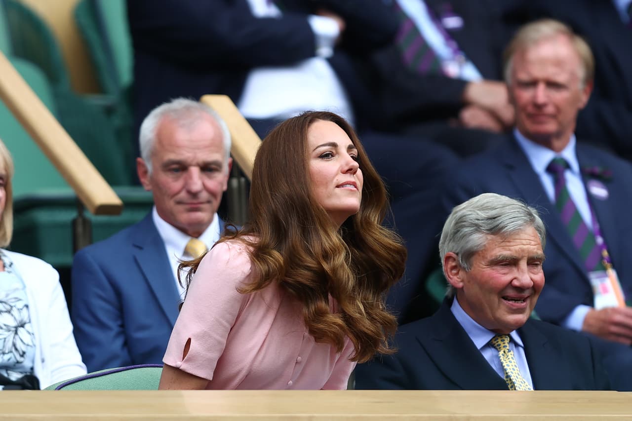 Ambos aparecieron en la cancha y presenciaron la final varonil para tenistas en silla de ruedas. 
<br>