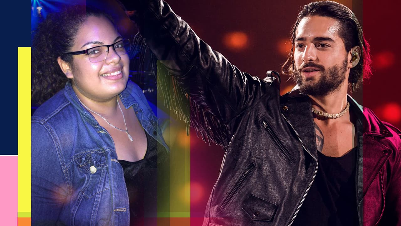 Esto fue lo que pasó con la chamarra de Maluma que le arrancó una fan en Premios Juventud