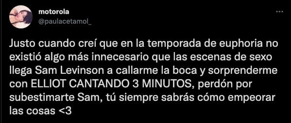 Reacciones en Twitter sobre 'Euphoria'