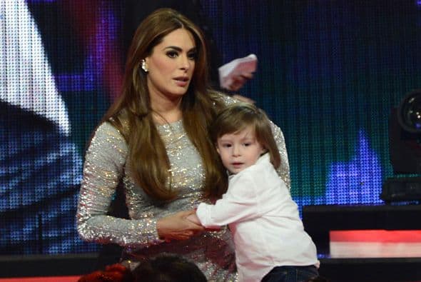 Galilea aprovechó todos los descansos para estar con su adorado.