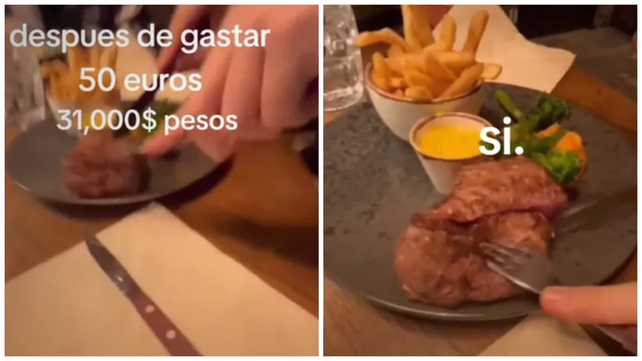 Hombre gasta 55 dólares en un trozo de carne y todo sale mal: "llegó casi viva"