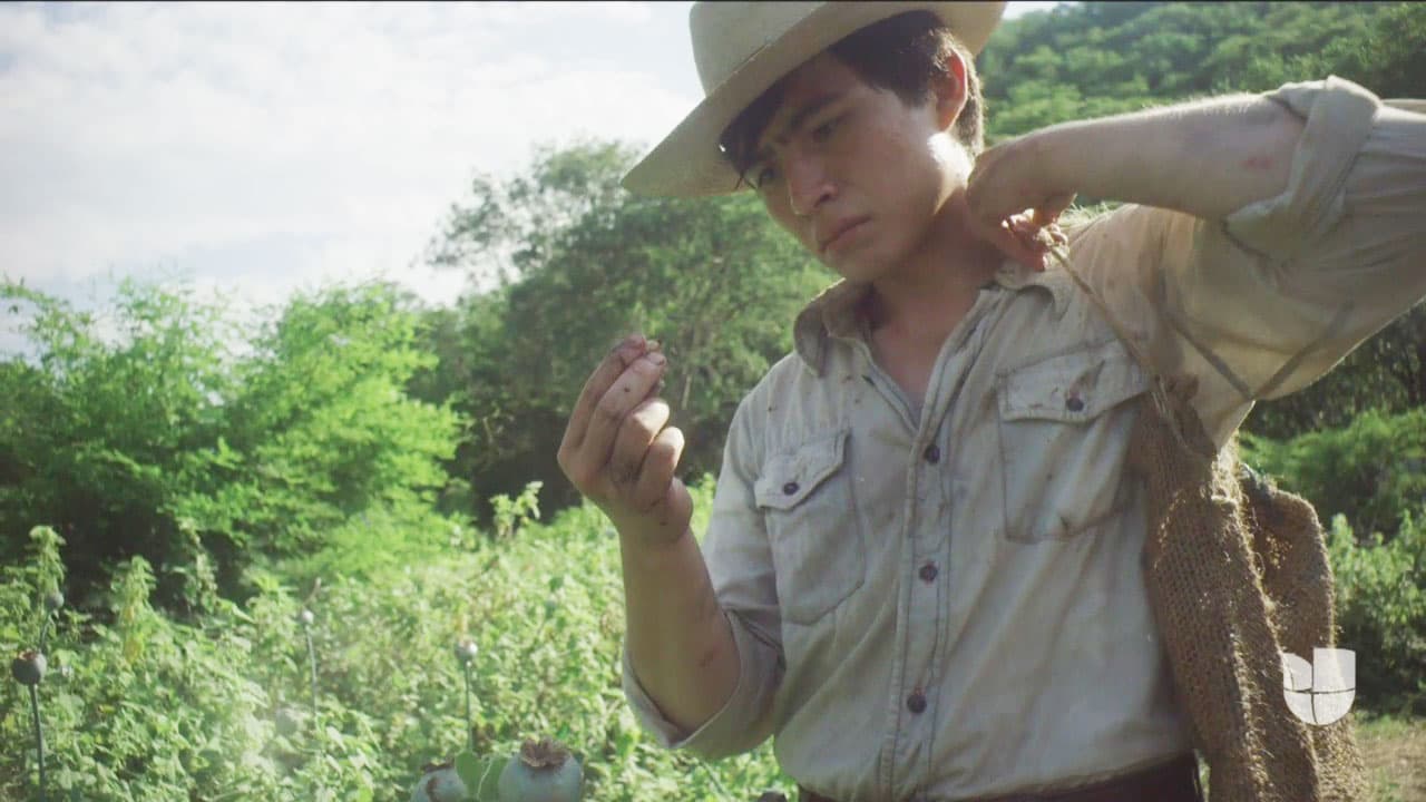 <b><a href="http://www.univision.com/series/el-chapo/marco-de-la-o-es-joaquin-el-chapo-guzman-en-el-chapo">Joaquín Guzmán Loera</a></b> era un campesino que trabajaba en sembradíos de amapola, oficio que aprendió de su padre.