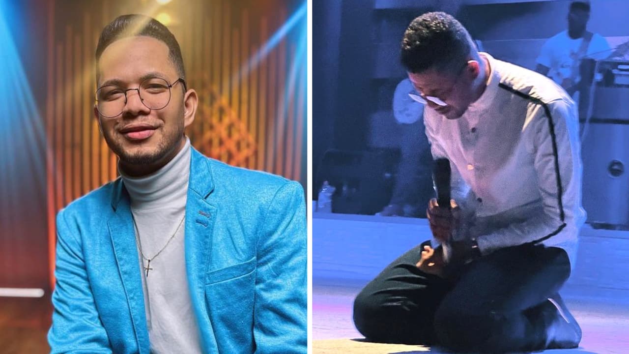 Cantante muere de infarto en pleno concierto: el momento fue captado en video