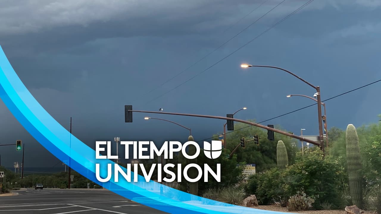 Lluvias y temperaturas en los 70°F en el centro y sur de Arizona, vientos y nubosidad al norte 