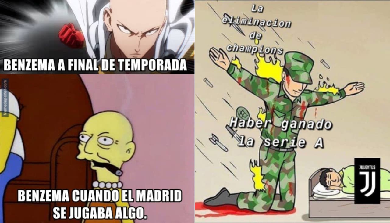 Memelogía | Los triunfos de Real Madrid y Juventus los hacen blanco de las burlas