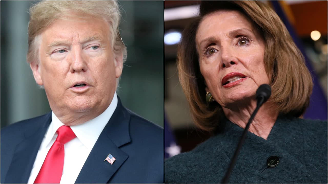 El presidente contraataca: el pulso entre Trump y Pelosi por el cierre parcial del gobierno se torna personal 