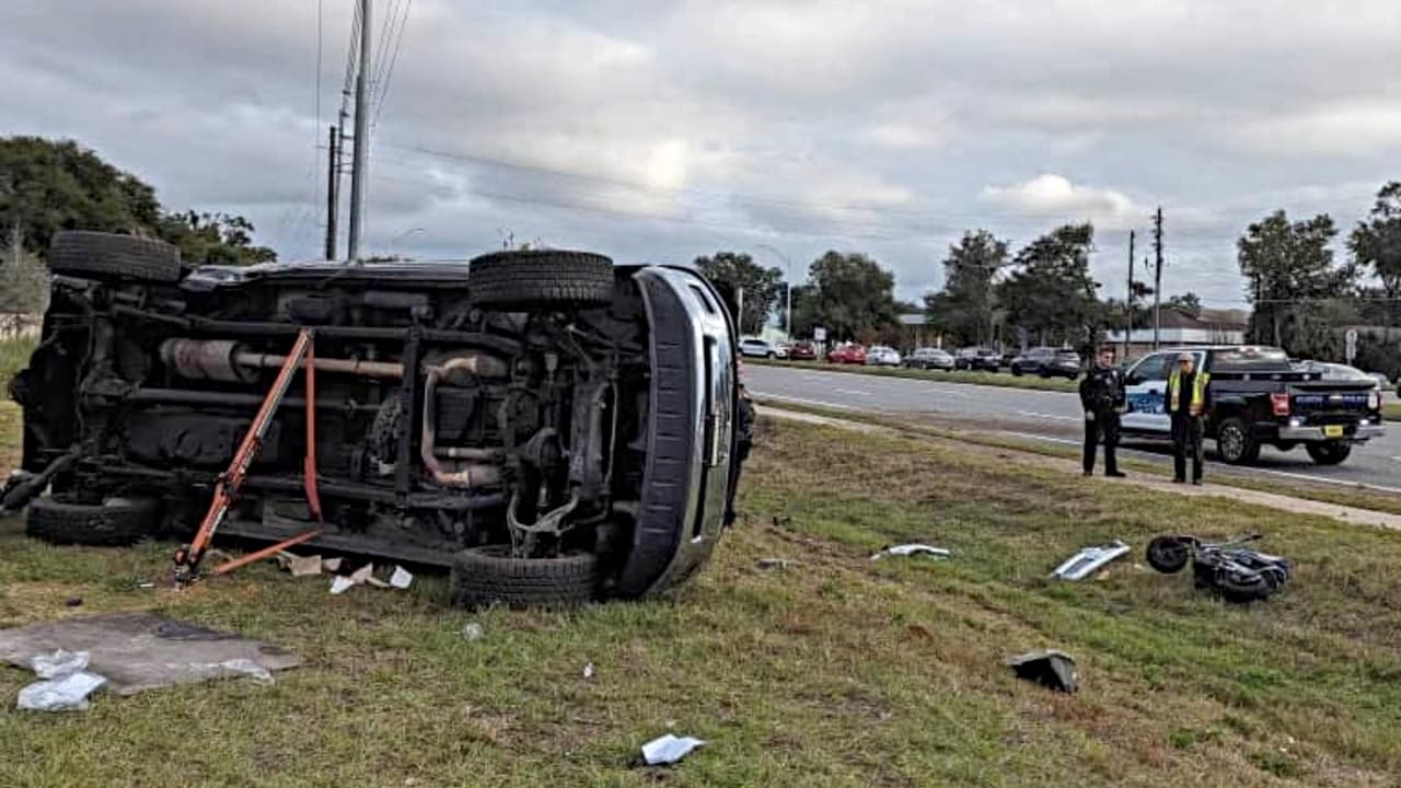 Accidente en la US 441 causa cierre de carriles hacia el norte en el condado Lake
