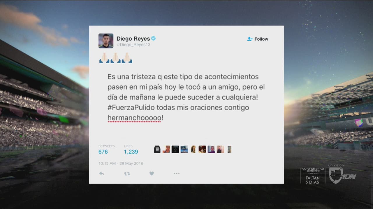 Equipos mexicanos y futbolistas se unen en apoyo a Alan Pulido