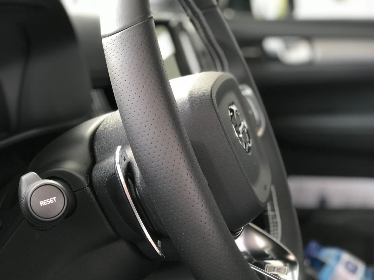 Los materiales en el interior de la Volvo XC40 son de la más alta calidad.