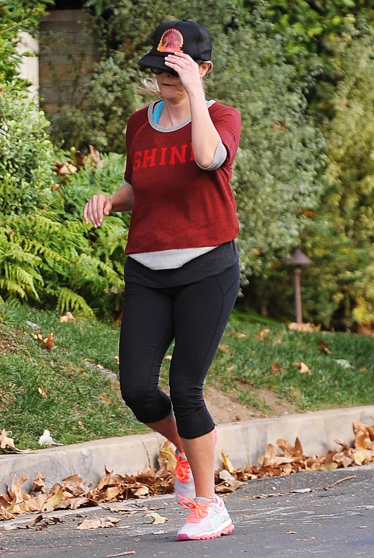 Eso sucede cuando las estrellas deciden salir a hacer ejercicio al aire libre.