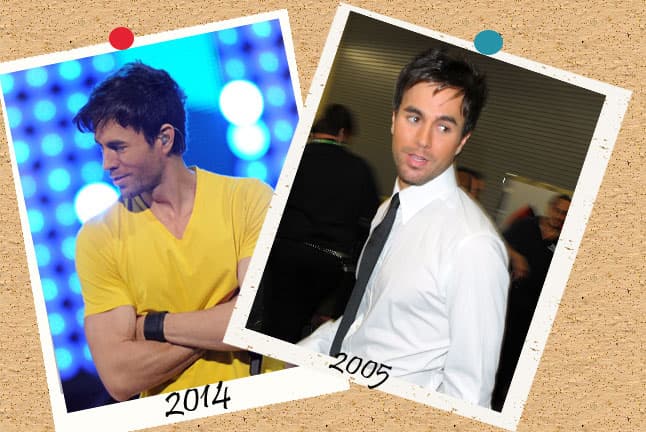 ¡Galán! Enrique Iglesias ha pasado del 'look' formal a uno más relajado y jovial. ¿Cómo te gustaba más?