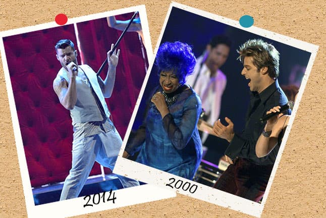 ¿Recuerdan a Ricky Martin junto a Celía Cruz en la entrega del año 2000? ¡Como pueden ver, el puertorriqueño siempre ha sido un galán! Ya sea sólo o con compañía, él siempre logra cautivar.