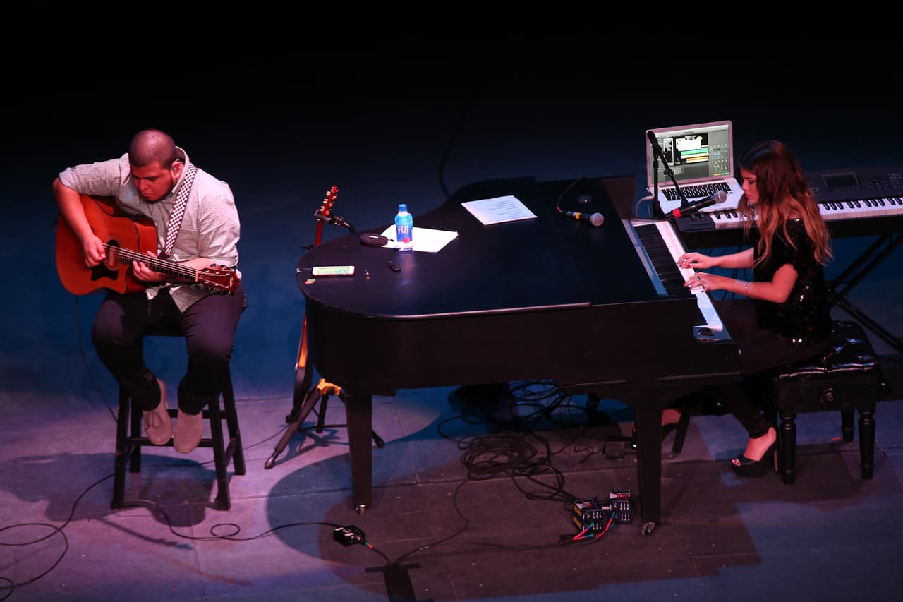 Pablo Alborán y Sofía Reyes embelesaron con su voz y talento a sus fans